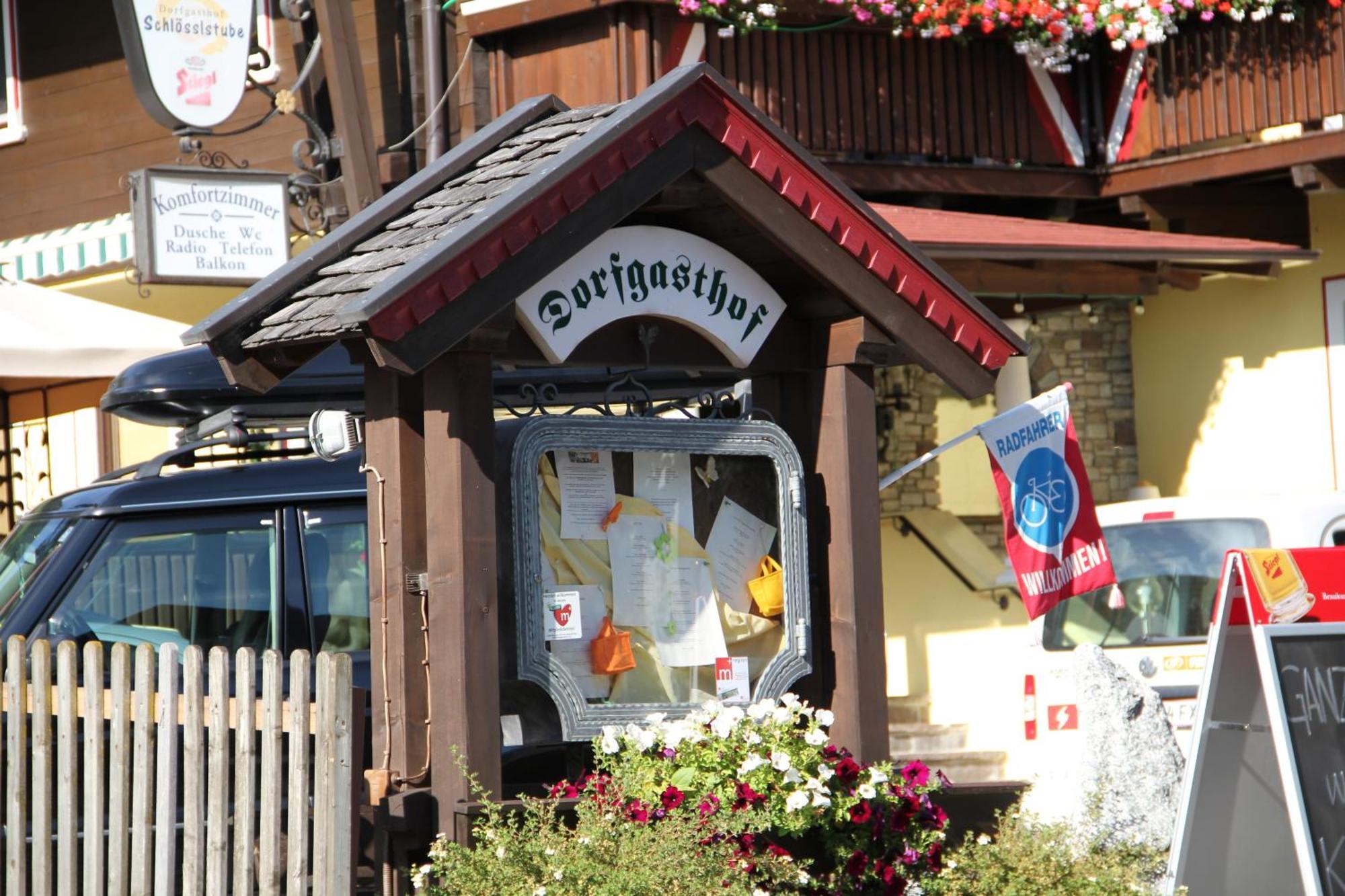 Hotel Dorfgasthof Schloesslstube Stuhlfelden Bagian luar foto